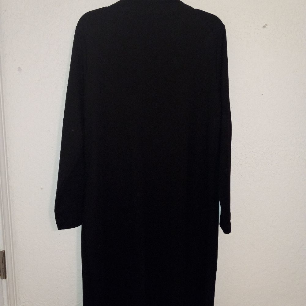 New With Tags Joan Vass Drape Front Dress - Picture 4 of 8